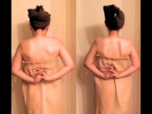 美座ノ女 梅田 淀屋橋本店/施術前後(背面)