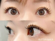 グリッターネイル(GLITTER NAILS)/【束感し上げ】フラット120本