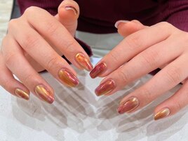 ミラーアートネイル