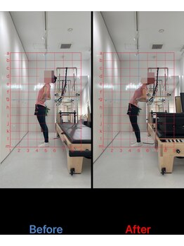 ピラティスエルエー(pilates LA)/たった1回のビフォーアフター