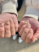 シードットネイル(Cee.nail)/カラフルフレンチ☆