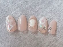 リーチェ ネイルズ(Riche Nails)/クラシカル宝石ネイル◎