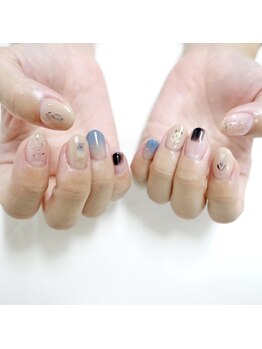 手描きアートが得意なサロン