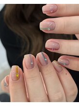 ファンシー 新宿店(Fancy)/冬ネイル/ツイード/ワンホン