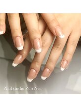 ゼンネオ(Zen Neo)/ホワイトフレンチネイル☆