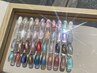 【ジェル、ハンド】パラジェル＋マグネットネイル カラー無限 4830円～
