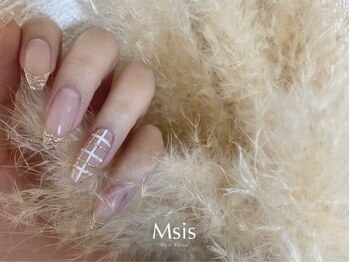 エムシス 甲東園店(Msis)/チェック×ミラーフレンチ