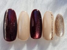 プロモート 岡山城下店(Promote)/上品ミラーネイル