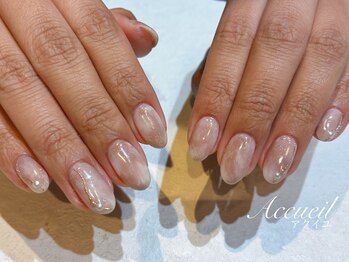 アクイユ 銀座店(ACCUEIL)/カフェラテネイル
