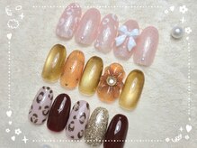 ハユン(hayun)の雰囲気(定額デザイン/秋ネイル/パラジェル/韓国ネイル/ギャルネイル)