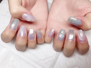 ネイルアンドアイラッシュサロン エスポアール(nail&eyelash salon espoir)/氷ネイル うるうるネイル 90分