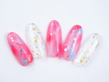 エリクサーネイル 池袋(Elixir Nail)/定額a シンプル/クーポン使用