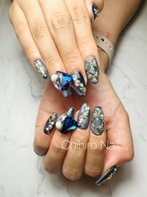 チヒロネイル/マグネット＆キルティングネイル