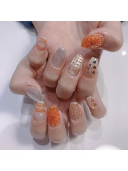 クリスタルネイルサロン(Crystal Nail)/ぷっくりフラワー