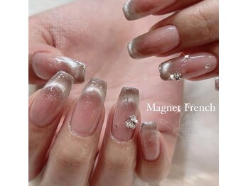 ネイルアンドアイラッシュヴィーナ ゆめタウン廿日市店 (Nail&EyeLash Vina)/magnet french