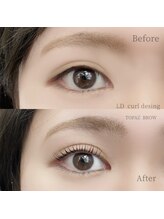 トパーズブロウ 西那須野店(TOPAZ BROW)/立ち上げカールデザイン