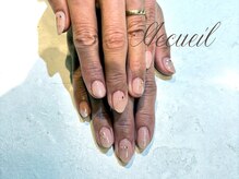 アクイユ 銀座店(ACCUEIL)/クリスマスリースネイル