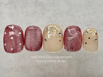 クレオ 中目黒店(Cleo)/【12月】ホリデーネイル