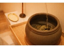 ムスビ(MUSUBI)の雰囲気（厳選した無農薬よもぎで、心と体を巡らせ、やさしく整える。）