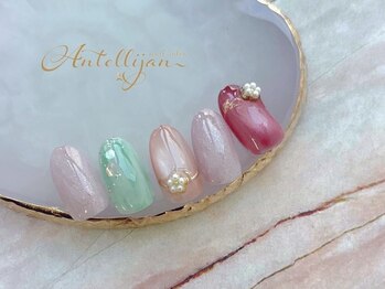 ネイルサロンアンテリジャン 大宮(Antellijan)/スタンダードコース7980円