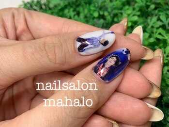 マハロ(mahalo)/ネイルプリンター使用♪