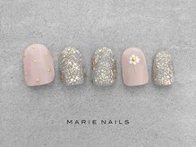 マリーネイルズ 大阪梅田店(MARIE NAILS)/新規様6000円 0405e 押し花