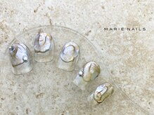 マリー ネイルズ いわきラトブ店(MARIE NAILS)/定額7,700円税込 ぷっくり 0807d