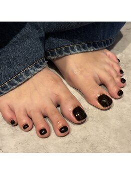ブリスネイル 名護店(Bliss.nail)/フットネイルワンカラー