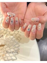 ブルーデイジー 栄本店(Blue daisy)/カラフルストーンネイル**