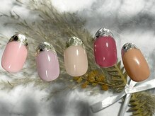 カノンネイル(canon.nail)/大人気☆ガラスフレンチ