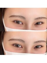 エムプラス サロンモモ アイラッシュ(m+ Salon momo eyelash)/上下lash lift