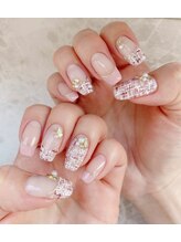 リジョイスヘア エン(REJOICE hair EN)/ツイードネイル♪