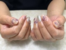 ココズルーム(KOKO's Room)/紫陽花ネイル