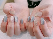 ゼル プレミアム(ZELE)の雰囲気(シンプルネイルご新規様¥7800)