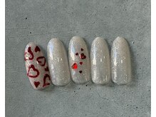 ニアウネイル(niau nail.)/バレンタインネイル