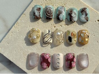 アネモナ(ANEMONA)の写真/持ち込みOK♪可愛い絶妙カラー&リピートしたくなるデザインを展開◆内に秘めるセンスを緻密に再現◎