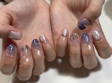 ネイルサロン デンティ(Dentty)/【パラジェル】天の川をイメージ