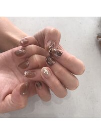 左右非対称ネイル☆