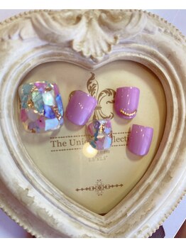 ネルフィーズ(NAILFY's)/ステンドグラス風ネイル