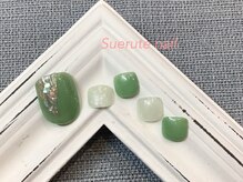 スエルテ ネイルサロン 北千住店/ピスタチオネイル ¥9000