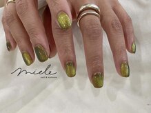 ミエレ(miele)/秋カラーピスタチオマグネット