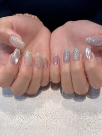 おとなクリスマスネイル