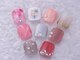 バズネイル(VAZ NAIL)の写真/【足元も華やかに♪】ワンカラー/フラッシュネイル/色やライン変更可能な定額もご用意☆フットSPA付きも◎