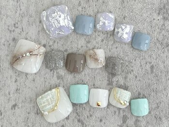 パラグラフ 橋本店(paragraph)/3.4.5月春の定額フットネイル