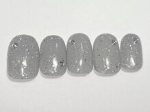 ネイルメゾン 渋谷店(NAIL MAISON)/キラキラシンプルラメ¥5500