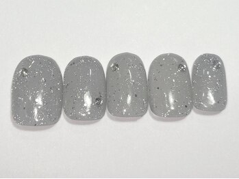 ネイルメゾン 渋谷店(NAIL MAISON)/キラキラシンプルラメ¥5500