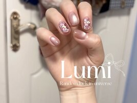 マグネット+ラメ