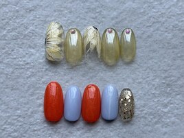8月キャンペーンネイル