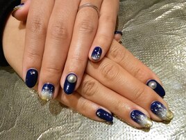 星空ネイルデザイン