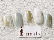 アイネイルズ 梅田店(I nails)/くすみカラーニュアンス￥7700